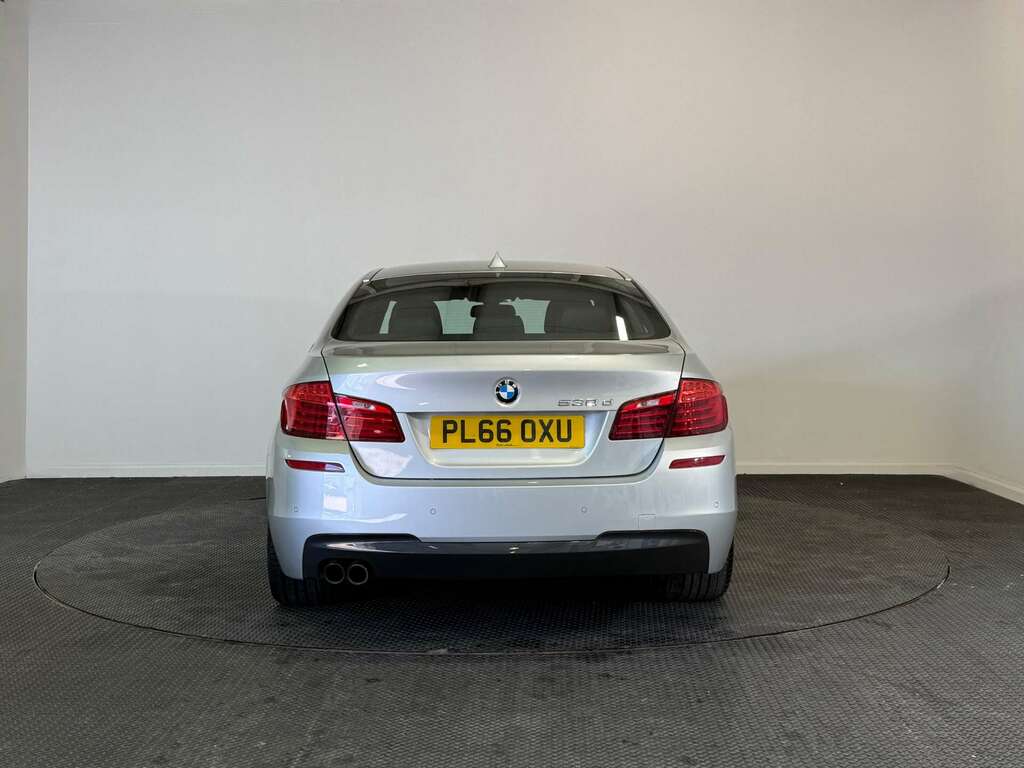 BMW 5 Series 3.0 530D M Sport Saloon Euro 6 S Silver #6