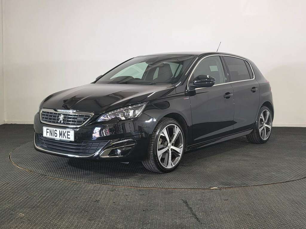 Peugeot 308 1.6 Bluehdi Gt Line Hatchback Eu Black #3