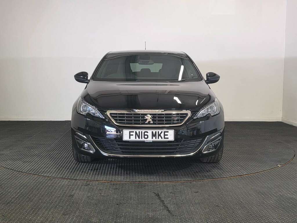 Peugeot 308 1.6 Bluehdi Gt Line Hatchback Eu Black #2