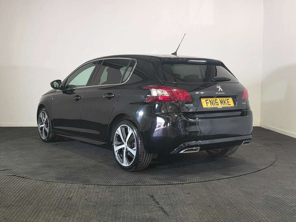 Peugeot 308 1.6 Bluehdi Gt Line Hatchback Eu Black #5