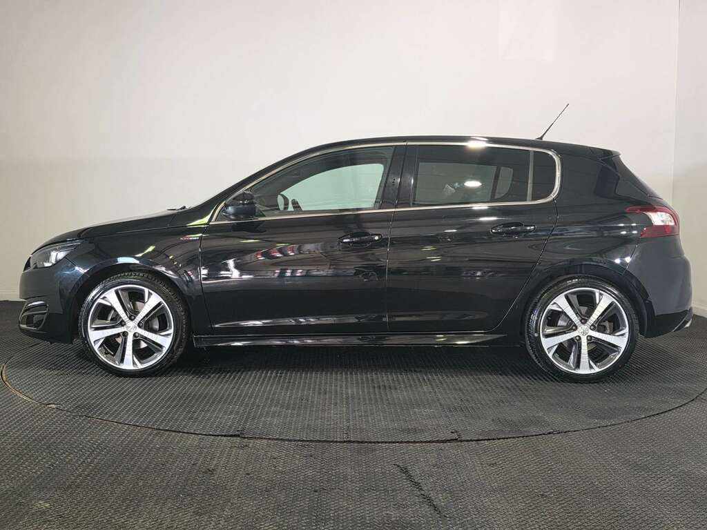 Peugeot 308 1.6 Bluehdi Gt Line Hatchback Eu Black #4