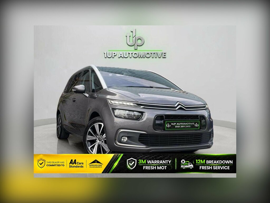 Citroen Grand C4 Picasso 1.6 Bluehdi Flair Euro 6 Ss Grey