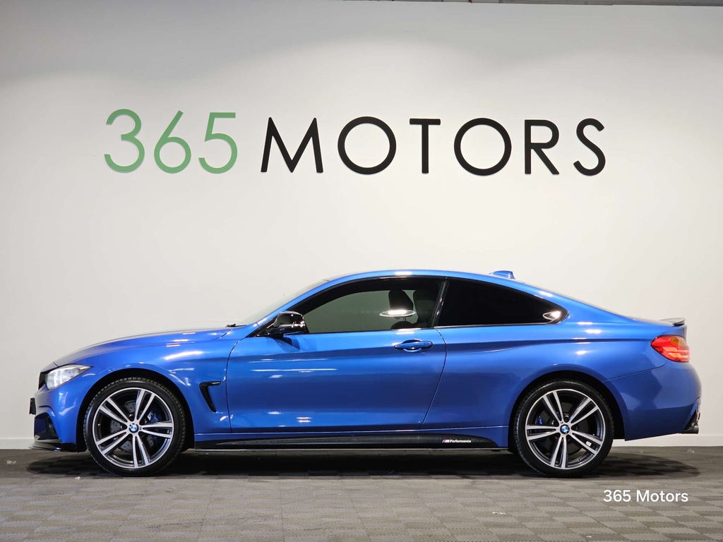 BMW 4 Series Gran Coupe M Sport Coupe Xdrive Euro 6 Ss VA15PCF Blue #5