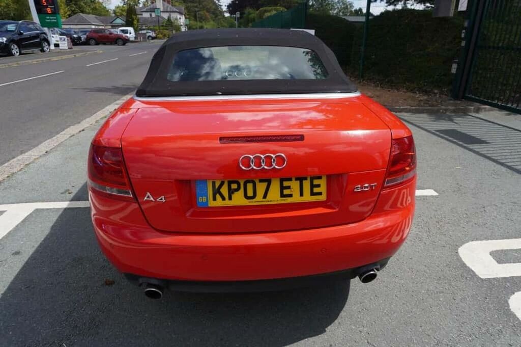 Audi A4 T Fsi S Line 2.0 S Line Convertible Red #6