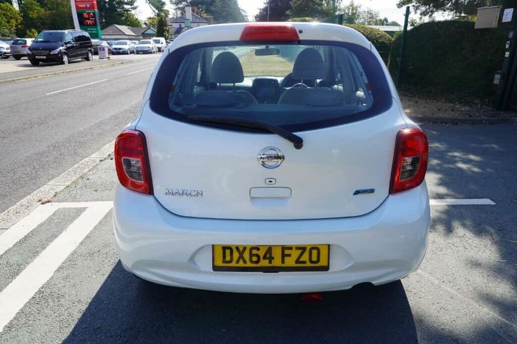 Nissan Micra 1.2 Acenta March...only 27799 Miles White #6