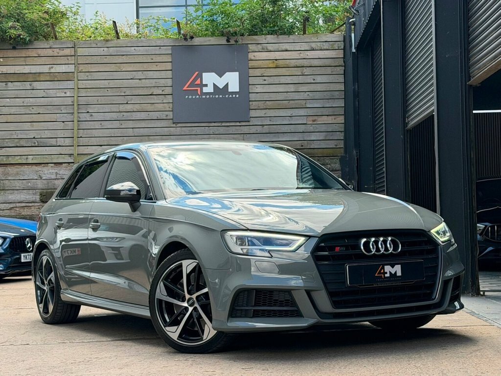 Audi S3 2.0 Tfsi Black Edition Sportback S Tron Grey
