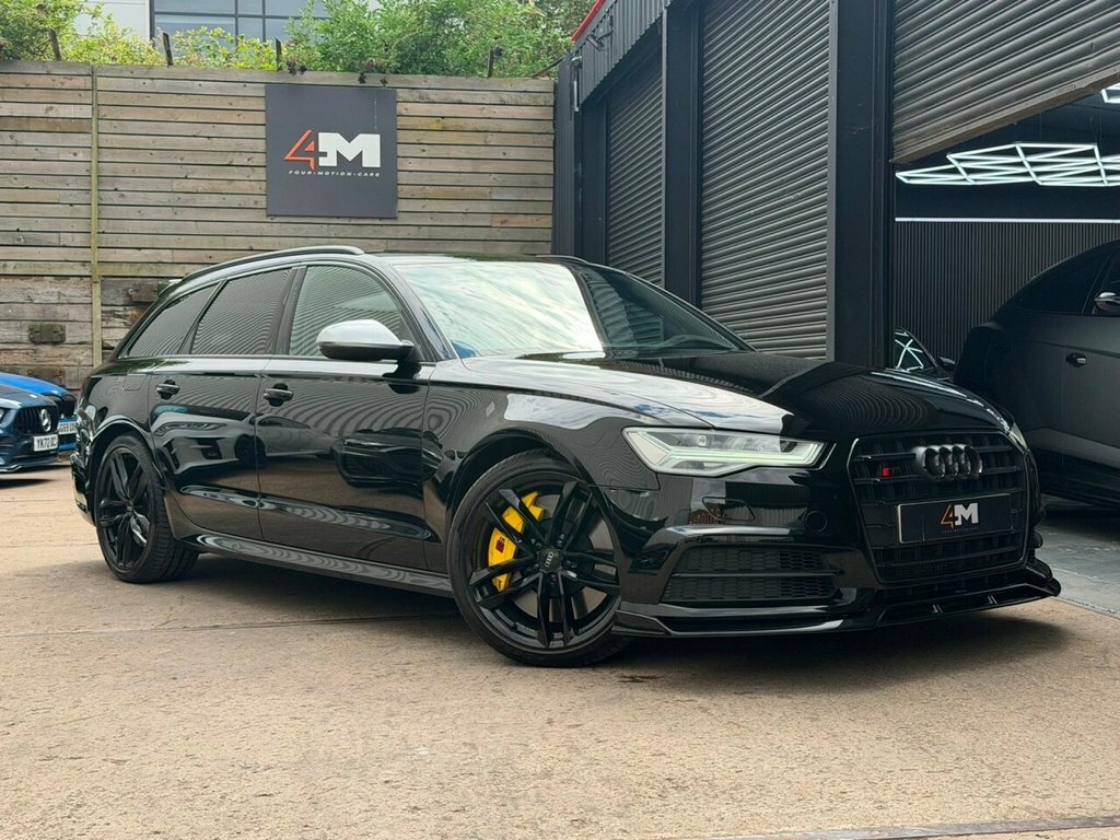 Audi S6 Avant 4.0 Tfsi V8 Black Edition Estate S Tron Black #5