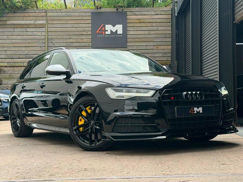 Audi S6 Avant 4.0 Tfsi V8 Black Edition Estate S Tron Black #2