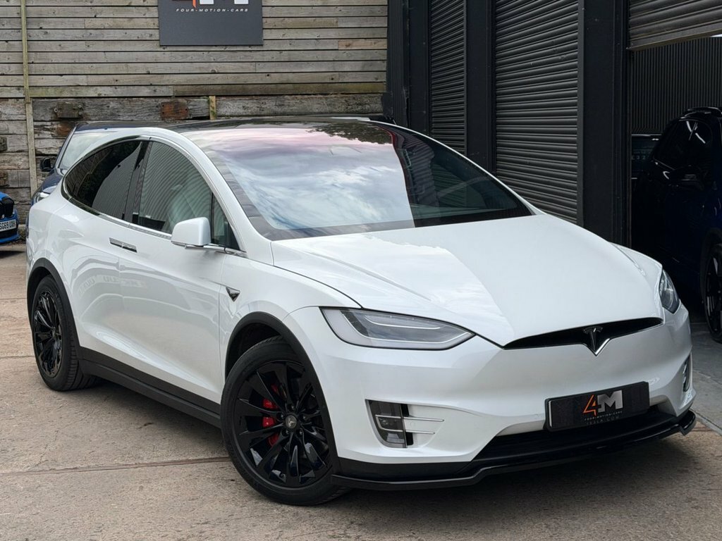 Tesla Model X Dual Motor Performance Suv 4Wd Y500NKY White #4