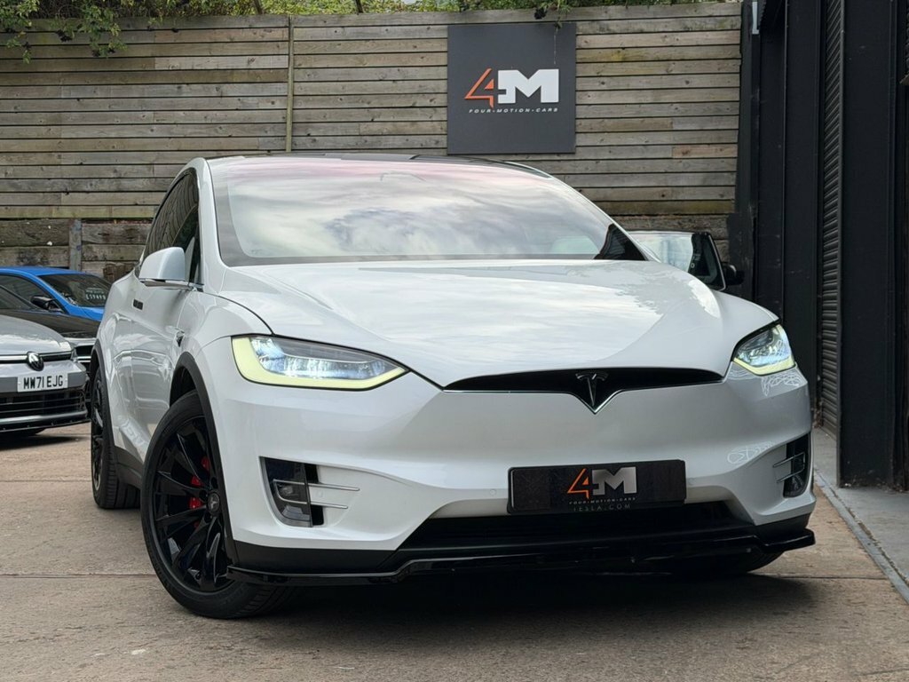 Tesla Model X Dual Motor Performance Suv 4Wd Y500NKY White #3
