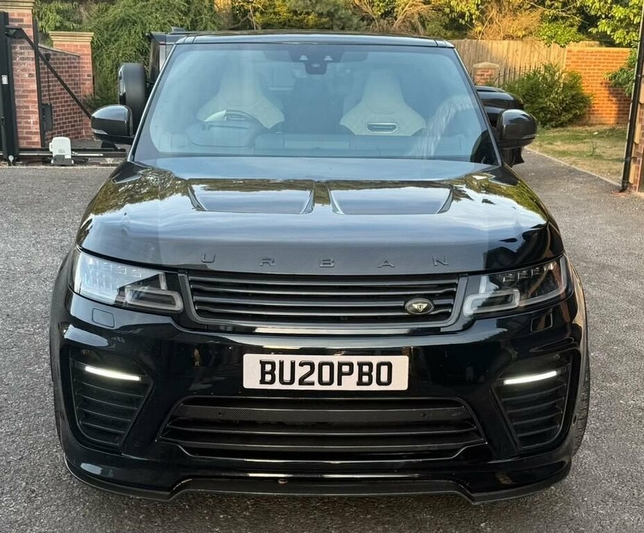 Land Rover Range Rover Sport 5.0 P575 V8 Gpf Svr Suv 4Wd Euro 6 Black #3