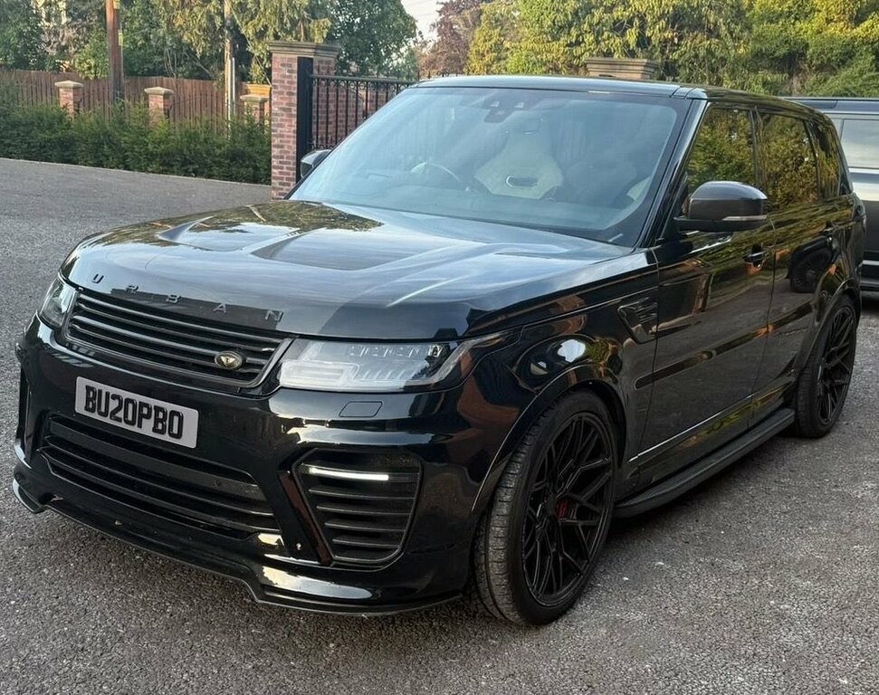 Land Rover Range Rover Sport 5.0 P575 V8 Gpf Svr Suv 4Wd Euro 6 Black #5
