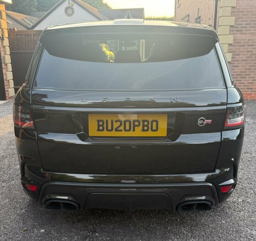 Land Rover Range Rover Sport 5.0 P575 V8 Gpf Svr Suv 4Wd Euro 6 Black #4