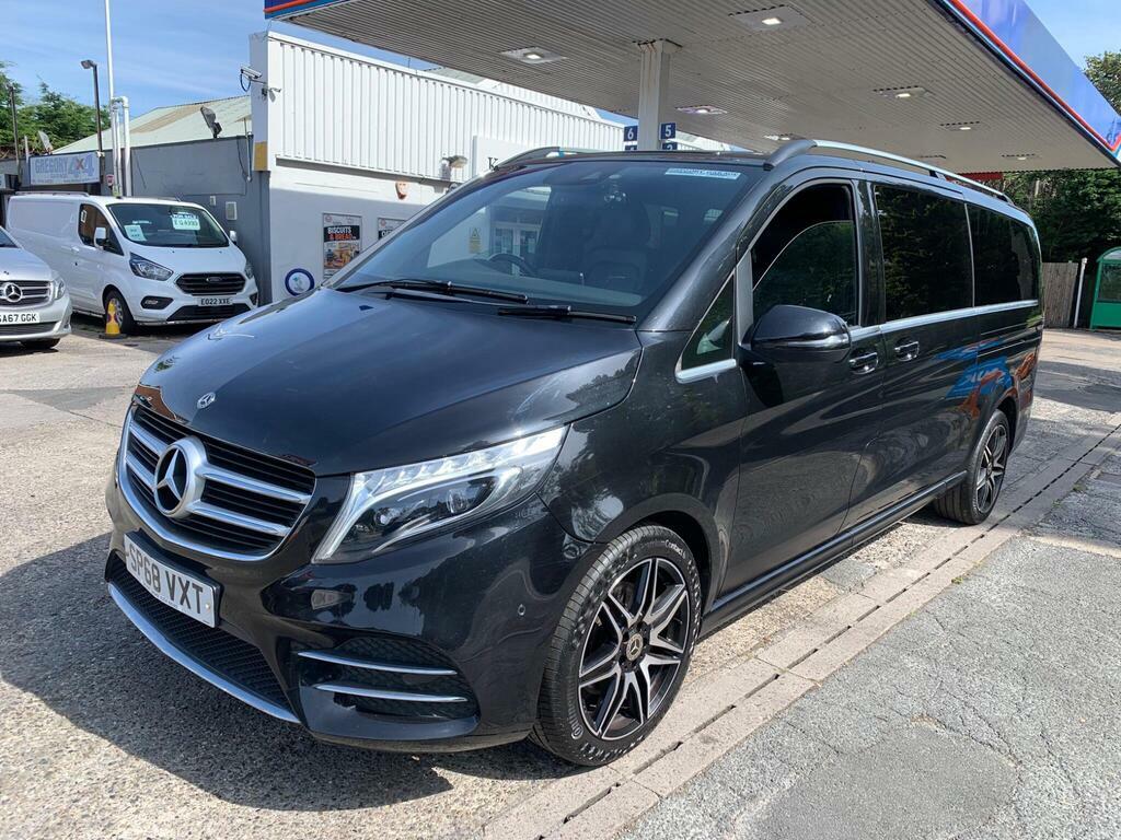 Mercedes-Benz V Class 2.2 V220d Amg Line Mpv Black #3