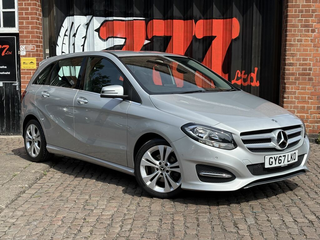Mercedes-Benz B Class 2017 1.6 B200 Sport Executive Mpv 7G- Silver