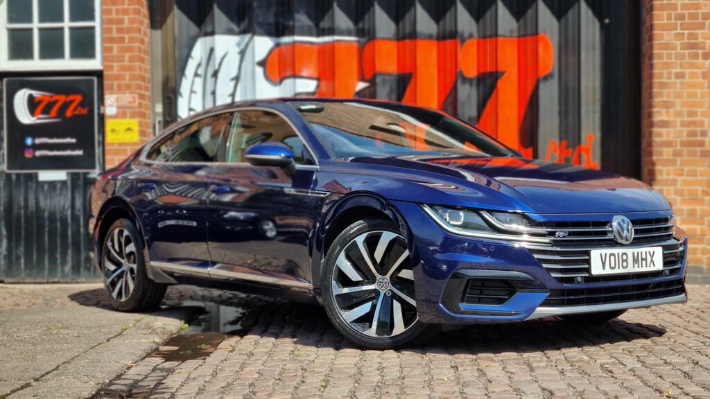 Volkswagen Arteon 2018 2.0 Tsi R-line Fastback Dsg Euro 6 Blue