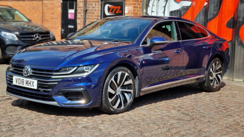 Volkswagen Arteon 2018 2.0 Tsi R-line Fastback Dsg Euro 6 Blue #4