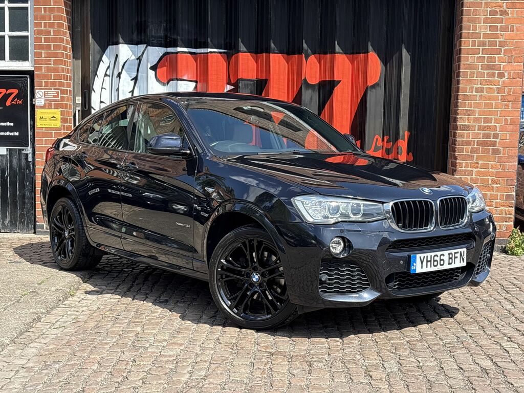 BMW X4 2016 2.0 20D M Sport Suv Xdrive Eu Black