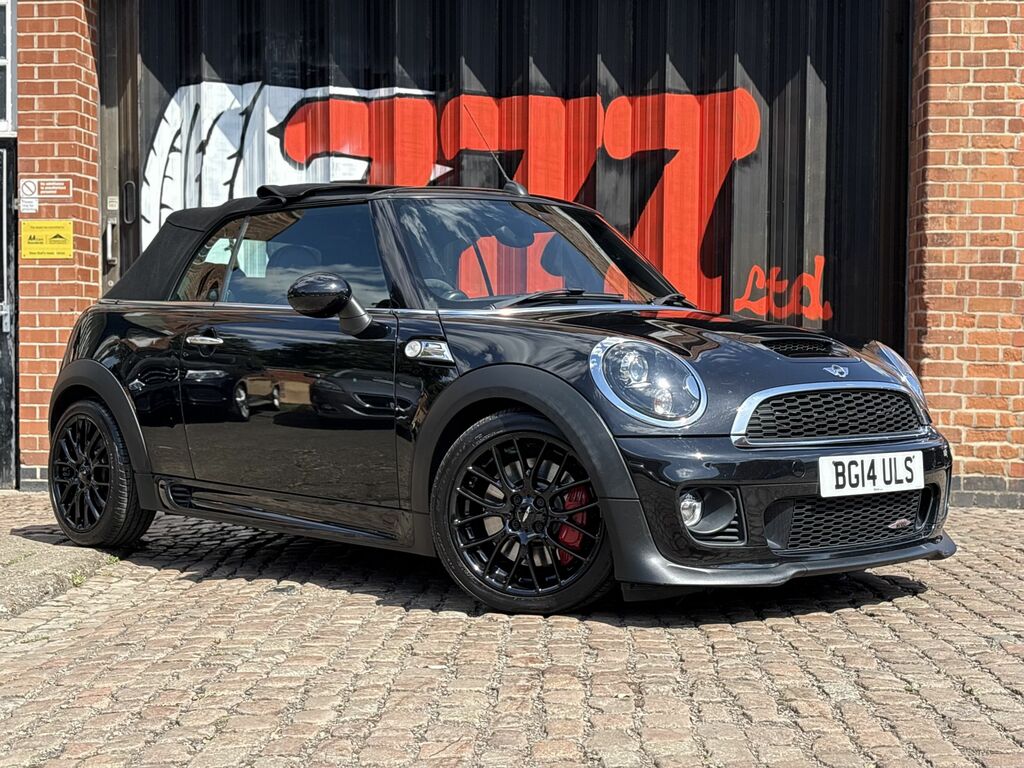 Mini Convertible 2014 1.6 John Cooper Works Convertible Black #5