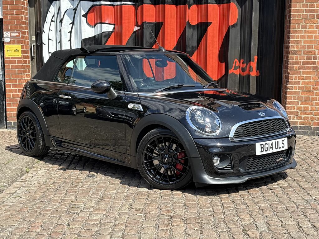 Mini Convertible 2014 1.6 John Cooper Works Convertible Black