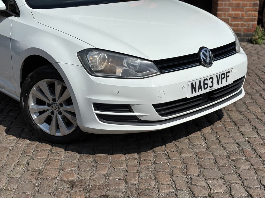 Volkswagen Golf 2013 1.4 Tsi Bluemotion Tech Se Hatchback Petr White #6