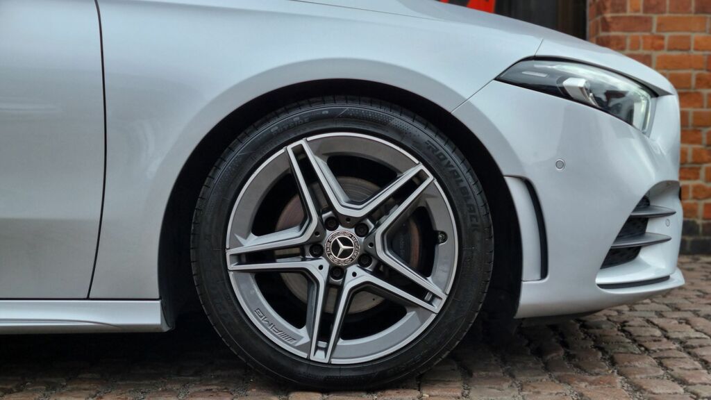Mercedes-Benz A Class 2019 2.0 A200d Amg Line Premium Hatchback Di Silver #5