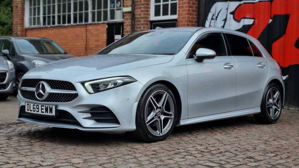 Mercedes-Benz A Class 2019 2.0 A200d Amg Line Premium Hatchback Di Silver #6