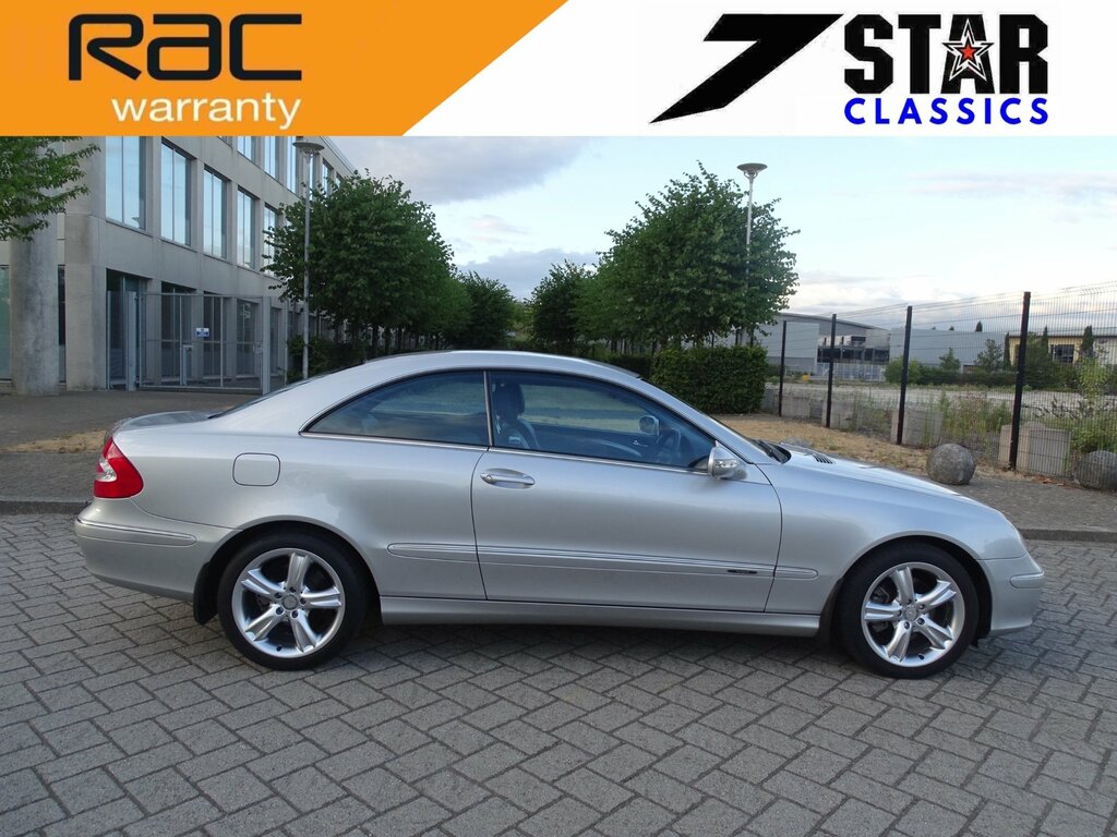 Mercedes-Benz CLK 3.2 Clk320 Avantgarde Coupe Silver #5