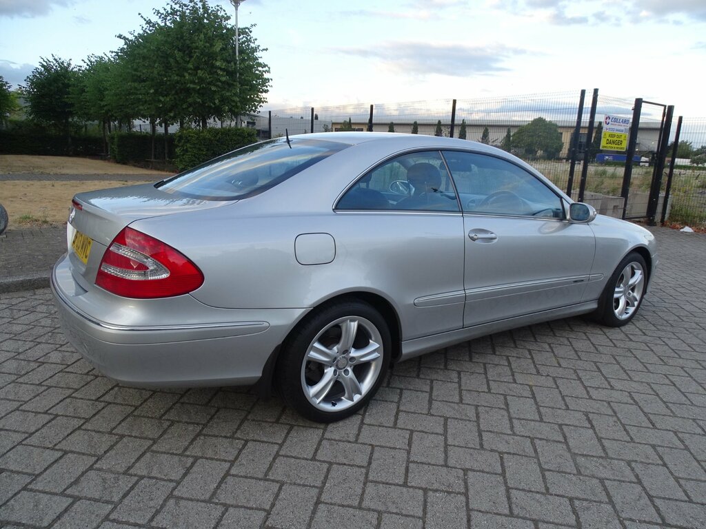 Mercedes-Benz CLK 3.2 Clk320 Avantgarde Coupe Silver #6