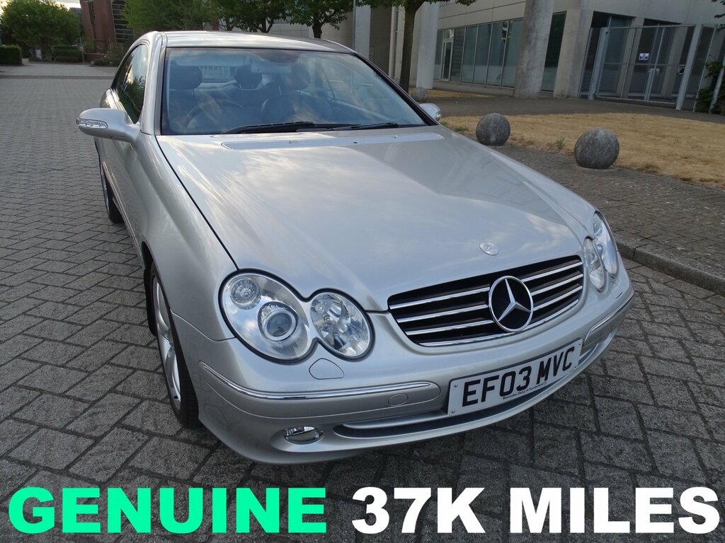Mercedes-Benz CLK 3.2 Clk320 Avantgarde Coupe Silver