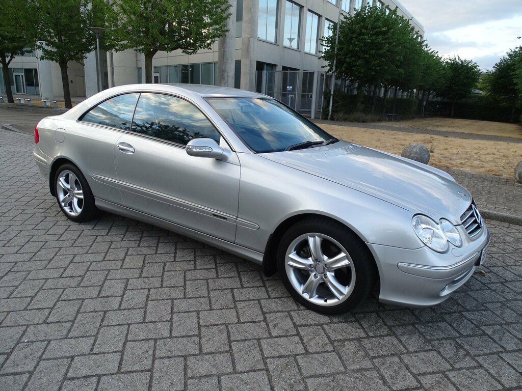 Mercedes-Benz CLK 3.2 Clk320 Avantgarde Coupe Silver #4