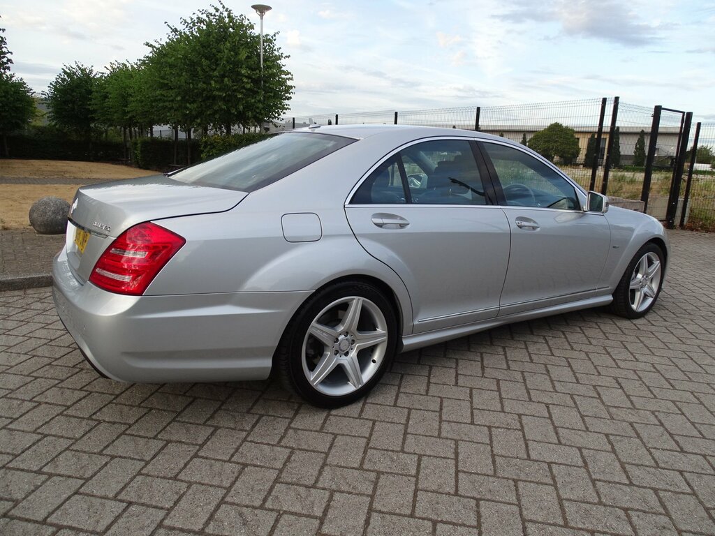 Mercedes-Benz S Class 3.0 S350 V6 Bluetec Saloon G-tronic Eu Silver #6