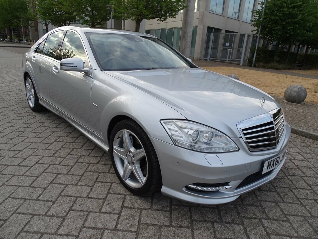 Mercedes-Benz S Class 3.0 S350 V6 Bluetec Saloon G-tronic Eu Silver #3