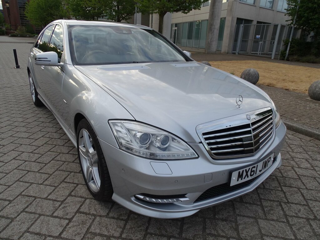 Mercedes-Benz S Class 3.0 S350 V6 Bluetec Saloon G-tronic Eu Silver #2