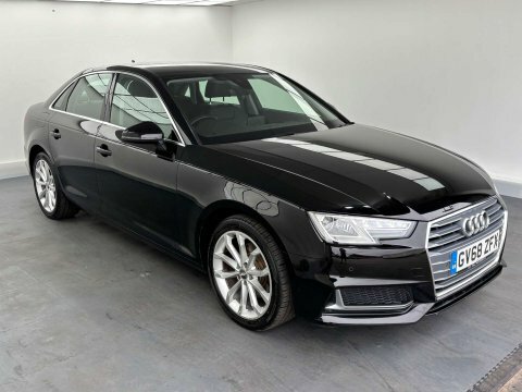 Audi A4 2.0 A4 Sport GV68ZFX Black #2