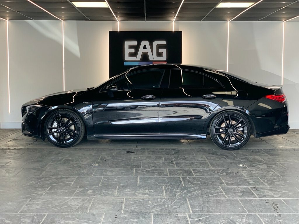 Mercedes-Benz CLA Class Saloon Black #3