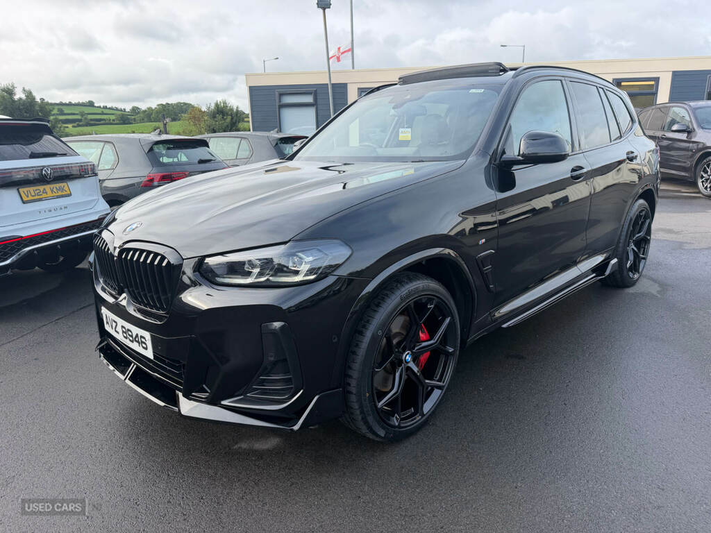 BMW X3 Xdrive20d Mht M Sport Step AVZ8946 Black #6