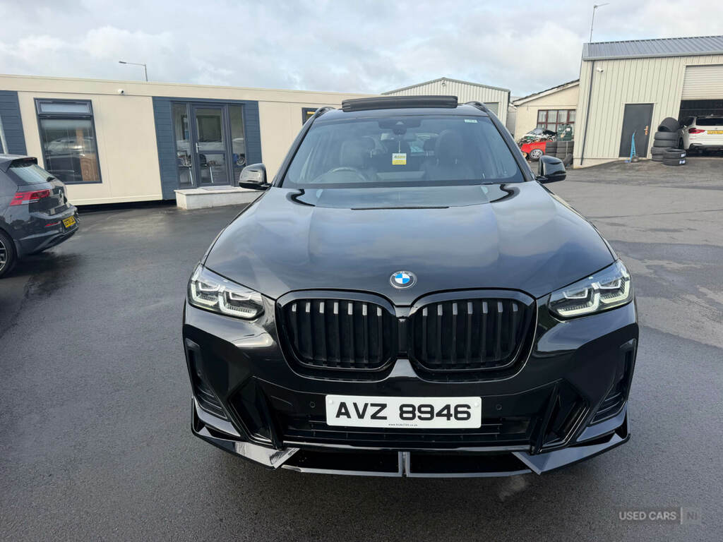 BMW X3 Xdrive20d Mht M Sport Step AVZ8946 Black #5