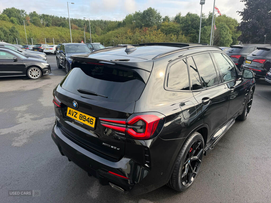 BMW X3 Xdrive20d Mht M Sport Step AVZ8946 Black #2