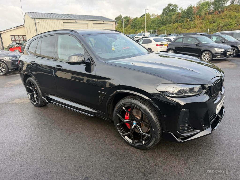 BMW X3 Xdrive20d Mht M Sport Step Black