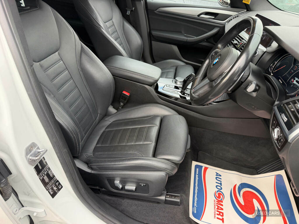 BMW X3 Xdrive20d M Sport Step YS19VHE White #4