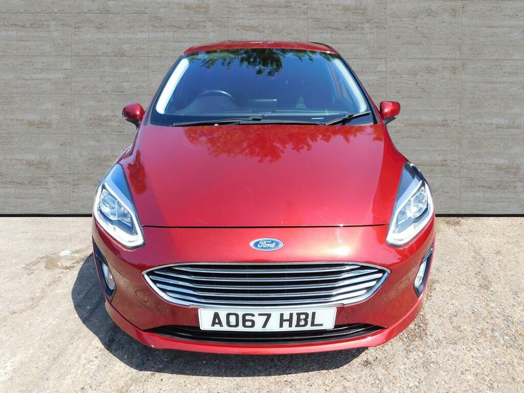 Ford Fiesta 1.0T Ecoboost Titanium Euro 6 S S... AO67HBL Red #2