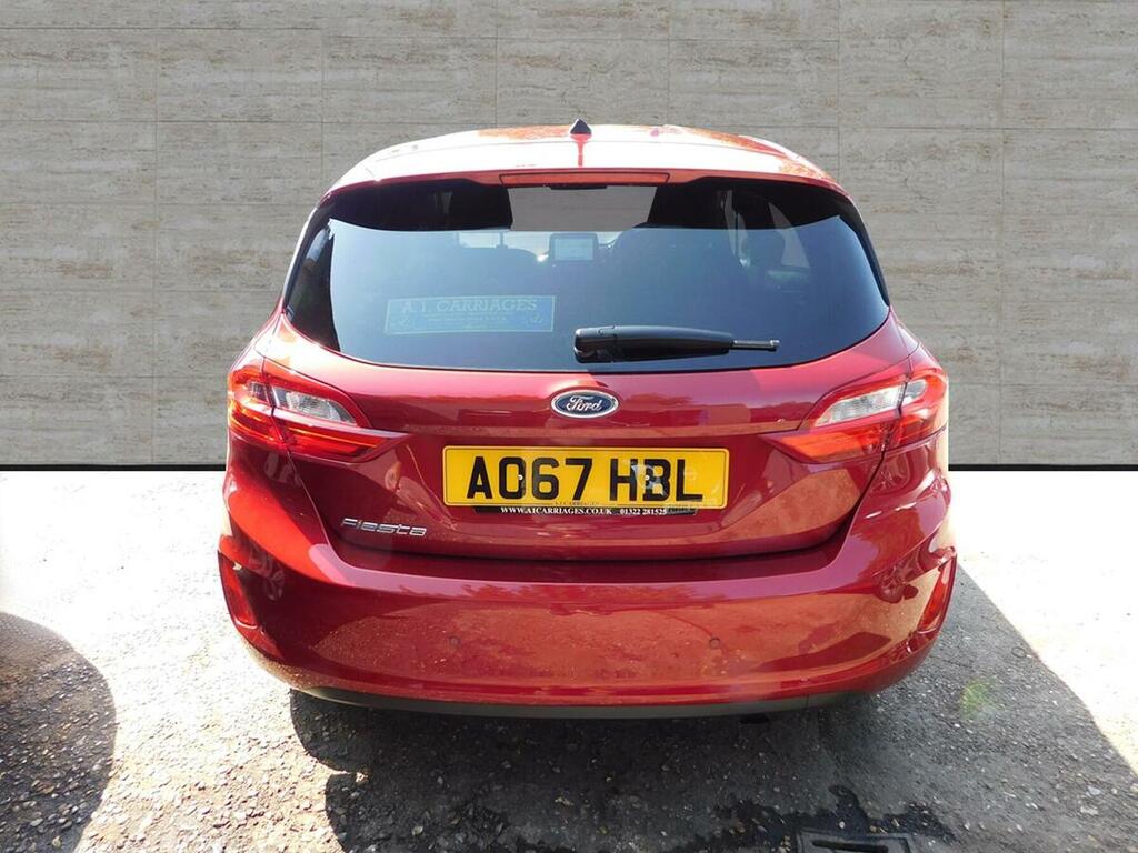 Ford Fiesta 1.0T Ecoboost Titanium Euro 6 S S... AO67HBL Red #6