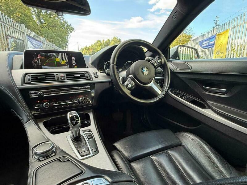 BMW 6 Series 640D M Sport White #25