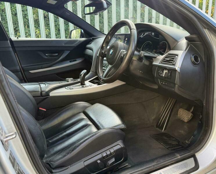 BMW 6 Series 640D M Sport White #29