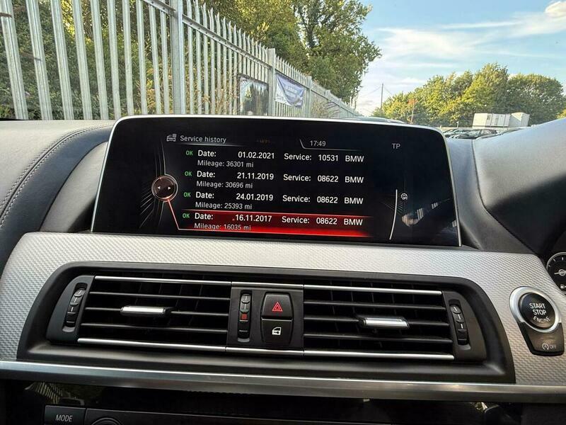 BMW 6 Series 640D M Sport White #50