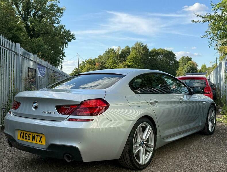 BMW 6 Series 640D M Sport White #23