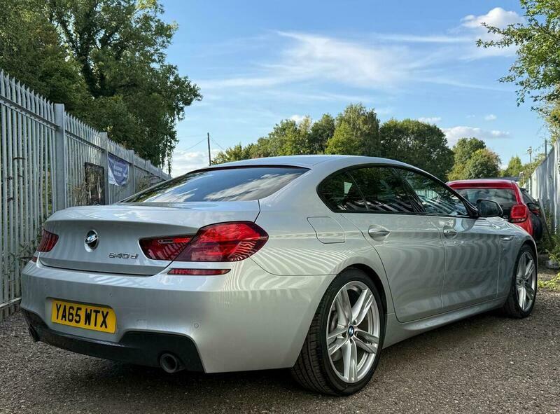 BMW 6 Series 640D M Sport White #22