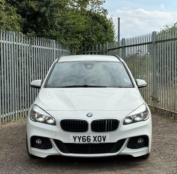 BMW 2 Series 2.0 218D M Sport White #2