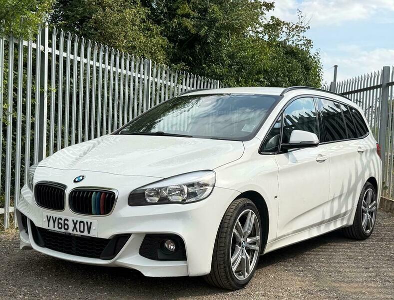 BMW 2 Series 2.0 218D M Sport White #3